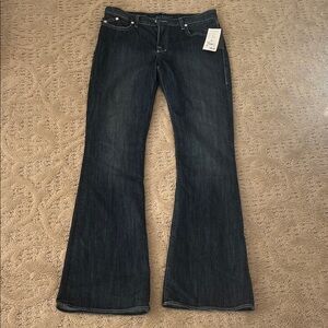 Rock & Republic Dark Blue Flare Jeans Size 31 NWT